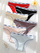 6pack Letter Tape Panty